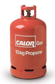 red gas bottle